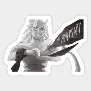 The Adversary (Slay the Princess) Sticker